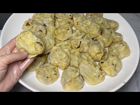 Видео: Сочные манты.Хит рецепт.Тесто на манты.Вот как нужно готовить манты.
