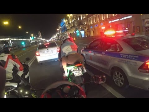 Видео: Знакомимся на мото/Прокатили девушку/Приняла полиция. Видео 45.