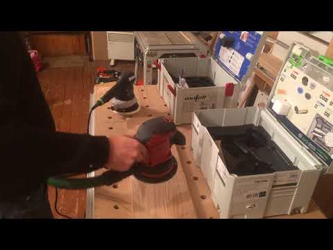 Видео: EVA 150/5 vs ETS 150/5 Festool vs Mafell ч.2