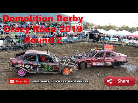 Видео: Crazy Race Round 2 2019 - Part 1, Луда Надпревара 2 ри кръг 2019 - Част 1