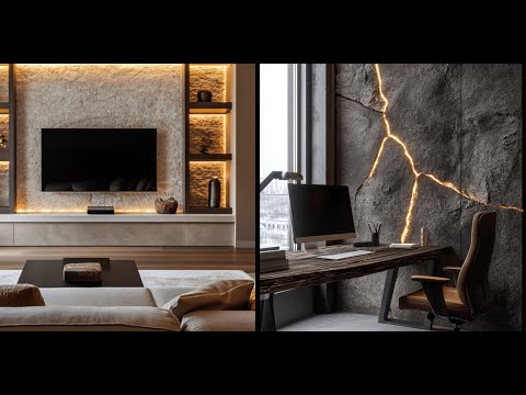 Видео: Stone in design interior 3 (Камінь в дизайні інтер'єру 3)