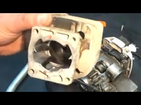Видео: Stihl FS-450 Когда не работает воздушный фильтр