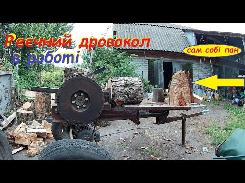 Видео: Реєчний дровокол.Огляд і робота.