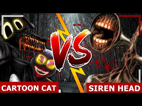 Видео: От первого лица: CARTOON CAT и CARTOON DOG против SIREN HEAD в Реальной жизни!
