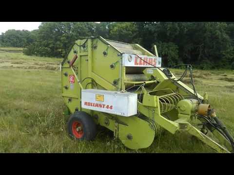 Видео: Обзор пресс подборщика Claas Rolland 44