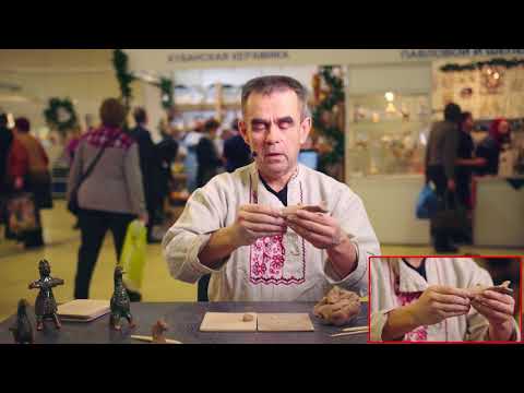 Видео: Урок по лепке петровской игрушки. Мастер-класс #6