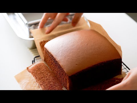 Видео: рецепт шоколадного торта кастелла｜Chocolate Castella Cake Recipe