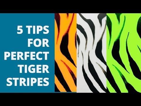 Видео: 5 техник для создания идеальных тигровых полосок — бесплатный онлайн-курс по аквагриму