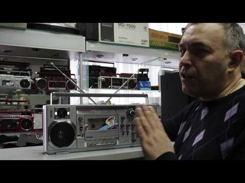 Видео: vintagemoscow  магнитола sanyo 7900