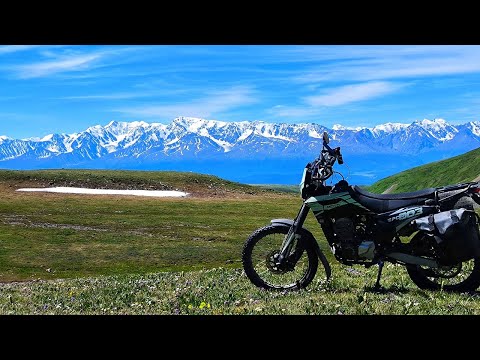 Видео: В поисках озера, Алтай, эндуро.