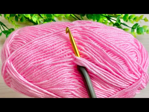 Видео: Удивительно! Всего 2 РЯДА! Великолепный узор крючком для пледа: Простая вязка крючком для начинающих