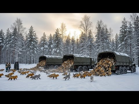 Видео: Россия Выпустила Лисиц в Тайгу… То, что они натворили, поразило биологов
