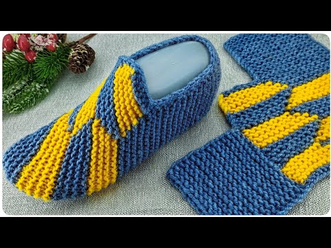 Видео: 🙀 ШЕДЕВР!!! Вязаные СЛЕДКИ  на двух спицах!!!👌СЛЕДКИ БЕЗ ШВОВ