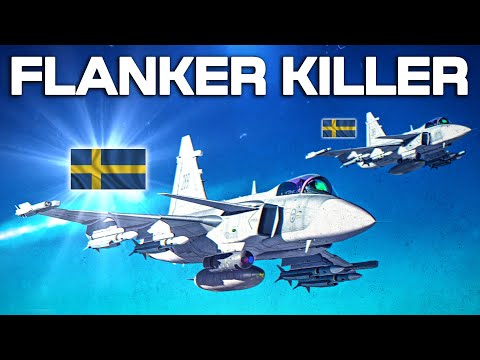 Видео: Jas-39 GRIPEN против Su-35 Flanker-E + Tu-95 BEAR | Цифровой боевой симулятор | DCS |