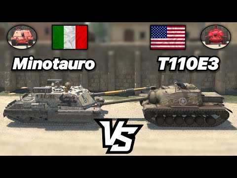 Видео: НА ЗАБИВ#123 | У КОГО КРЕПЧЕ БРОНЯ | Итальянский Minotauro VS T110E3 | Обновление 9.4