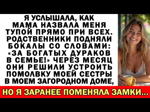 Видео: Мама сказала, что я тупая. А затем вечеринку сестры устроили у меня дома, хотя я...
