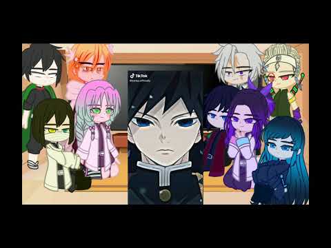 Видео: Реакция Хашира(столпов) на тт💜Прошу прощения за то что не норм фото🗿💜