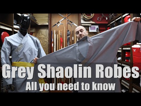 Видео: Обзор серых роб Шаолиня | Всё, что вам нужно знать | Магазин боевых искусств Enso