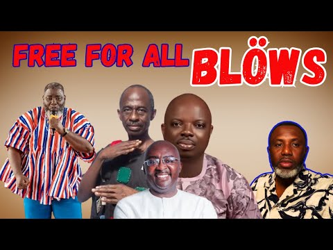 Видео: Председатель округа Колумбия Буга, доктор Бавумиа и Асиеду Нкетия обменялись оскорблениями друг в...