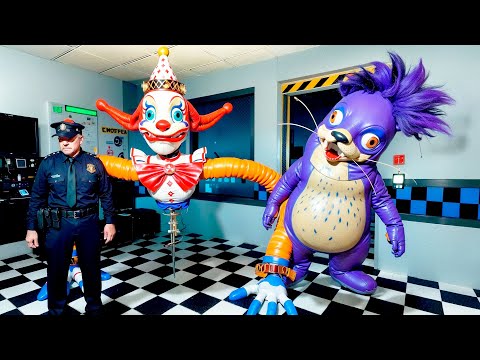 Видео: АНИМАТРОНИКИ ПУГАЮТ ОХРАННИКА FNAF ЛУЧШЕЕ Garry's Mod
