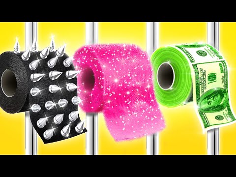 Видео: Богатые и бедные: потрясающий тюремный челлендж | Хорошая беременная vs плохая от 123 GO! CHALLENGE