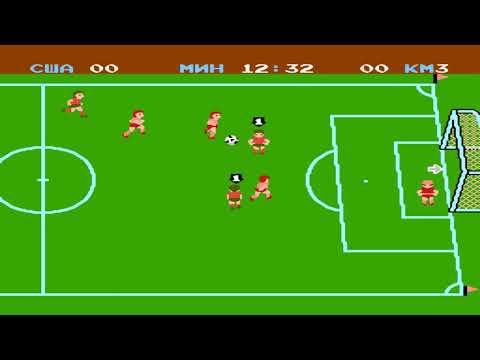 Видео: Soccer (Футбол) - Прохождение / Денди, Dendy, Nes, Игра