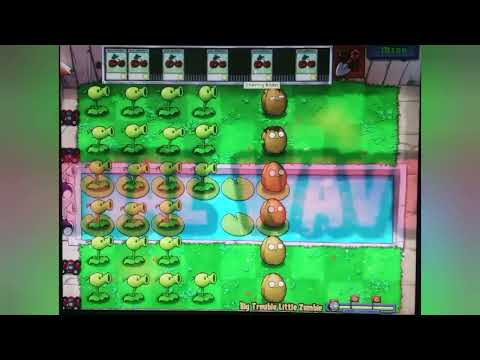 Видео: растения против зомби экспансия игры big trouble little zombie portal combat