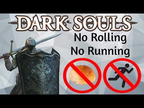 Видео: Прохождение Dark Souls 1 без бега и перекатов