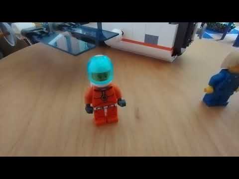 Видео: Обзор на космический корабль от лего сити. 