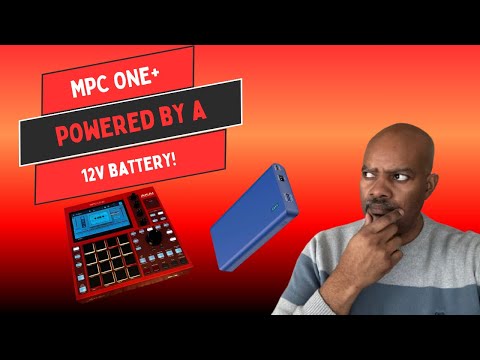 Видео: AKAI MPC One+ с аккумулятором 12 В! На сколько его хватит?