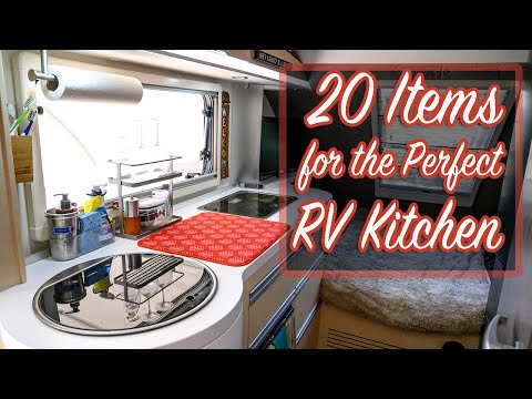 Видео: 20 предметов для идеальной кухни в автодоме в моем T@B 400