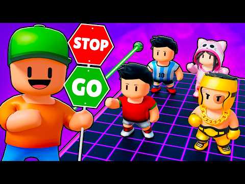 Видео: КРАСНЫЙ свет ЗЕЛЕНЫЙ свет Stumble Guys!