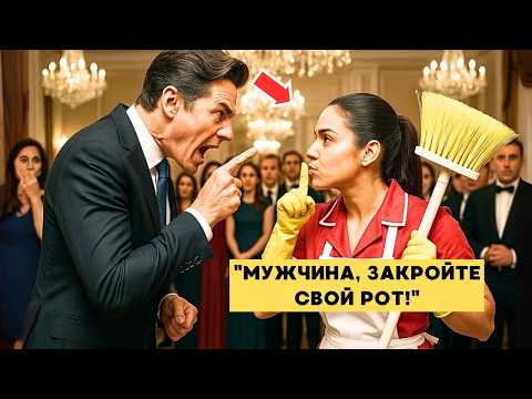 Видео: «НИКТО МЕНЯ НЕ ЗАСТАВИТ МОЛЧАТЬ!» — СКАЗАЛ МИЛЛИОНЕР… ПОКА УБОРЩИЦА НЕ ЗАТКНУЛА ЕМУ РОТ