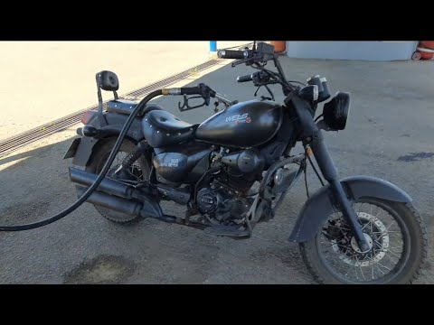 Видео: Эпизод - 1. Велс Трофейный. Думаете на сколько надежен китайский мотоцикл?