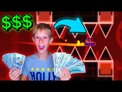 Видео: Геометри Даш Но Если Пройдёшь Уровень Получишь 💲💲💲 - Челлендж