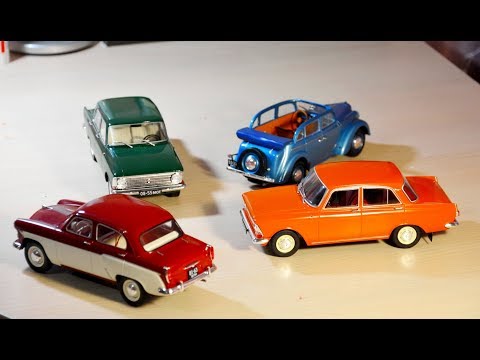 Видео: Hachette коллекция. Цвет настроения МОСКВИЧ! Легендарные советские автомобили.
