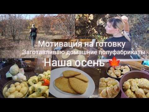 Видео: ЗАГОТОВКА ПОЛУФАБРИКАТОВ В МОРОЗИЛКУ