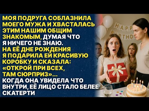 Видео: Подруга соблазнила моего мужа и хвасталась этим всем знакомым