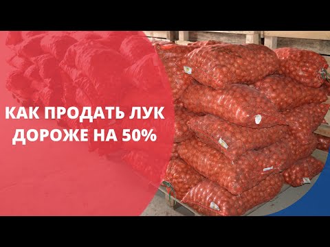 Видео: Как продать лук на 50% дороже?