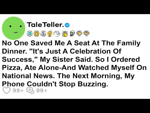 Видео: Никто не занял мне место на семейном ужине. «Это просто праздник успеха...»