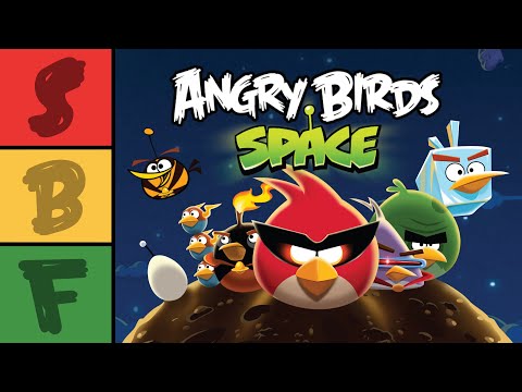Видео: ANGRY BIRDS SPACE (Рейтинг ВСЕХ игр серии Angry Birds)