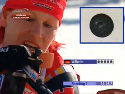 Видео: биатлон кубок мира 2007-2008 9 этап Холменколлен (Осло) масс старт женщины