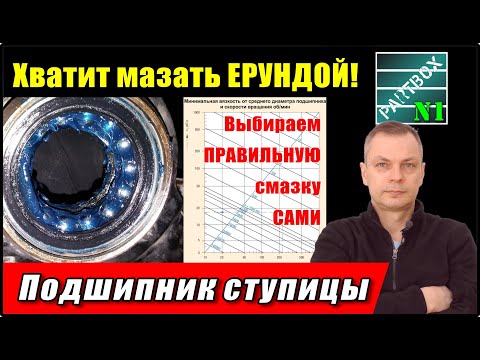Видео: Научный подход к выбору ПРАВИЛЬНОЙ СМАЗКИ ПОДШИПНИКА СТУПИЦЫ - это ОТЛИЧНЫЙ НАКАТ и долгая жизнь!