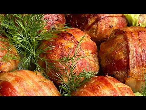 Видео: Мясные новогодние шарики