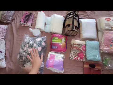 Видео: Сумка в роддом 2021/Перзентханаға сумка. Роддомға керек заттар. Казахстан. Аналарға лайфхак.
