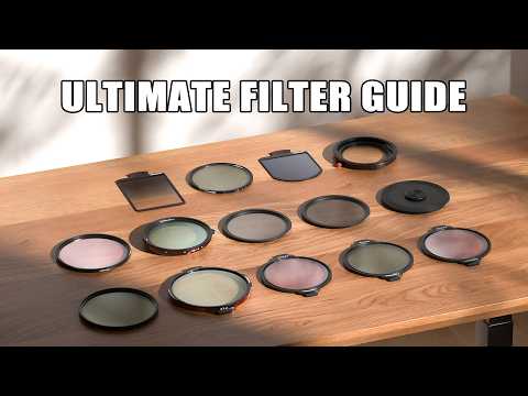 Видео: Фильтры для фотокамер: ND, VND, CPL, Mist, UV, Gradient в одном руководстве