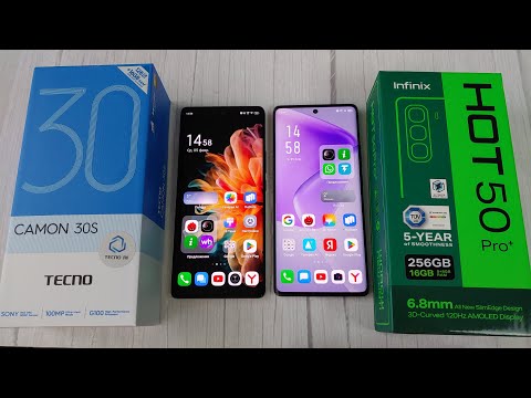 Видео: TECNO CAMON 30S vs INFINIX HOT 50 PRO+ КАКОЙ ЛУЧШЕ?