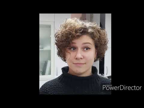 Видео: Стрижка каре на кудрявые волосы. LIHAIRLU