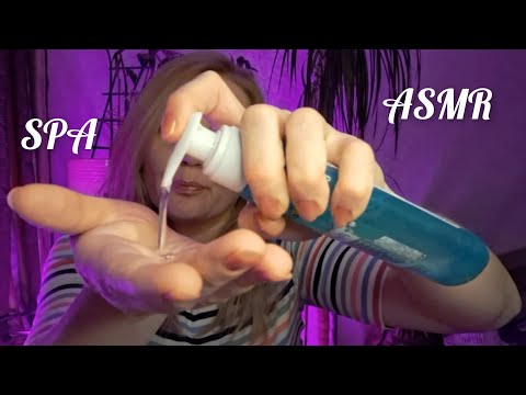 Видео: АСМР ***Массаж лица 💆 и чистка / шёпот