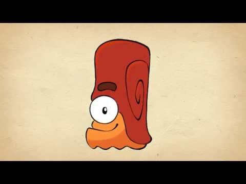 Видео: Как рисовать Медляка. Приключения Ам Няма (Cut the Rope)